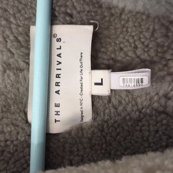 The Arrivals Moya Leather Coat Sage Green L - Picture 3 of 10